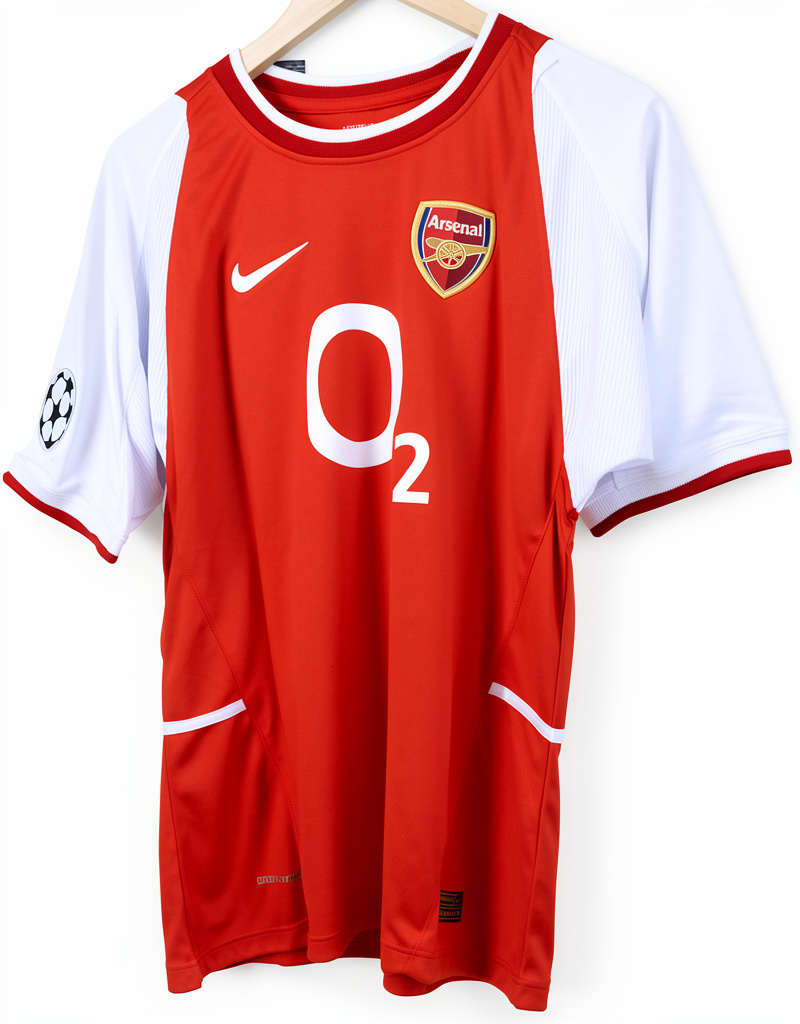 Camiseta Retro Arsenal titular (Henry) - Temp 02/03