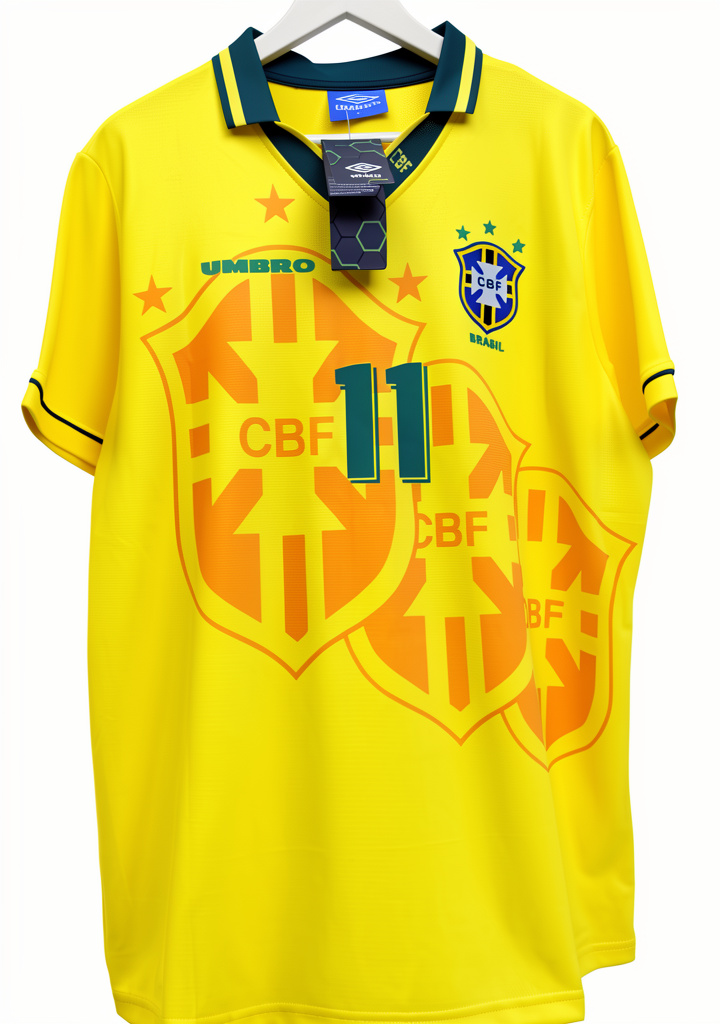 Camiseta Retro de Brasil - Mundia 1994