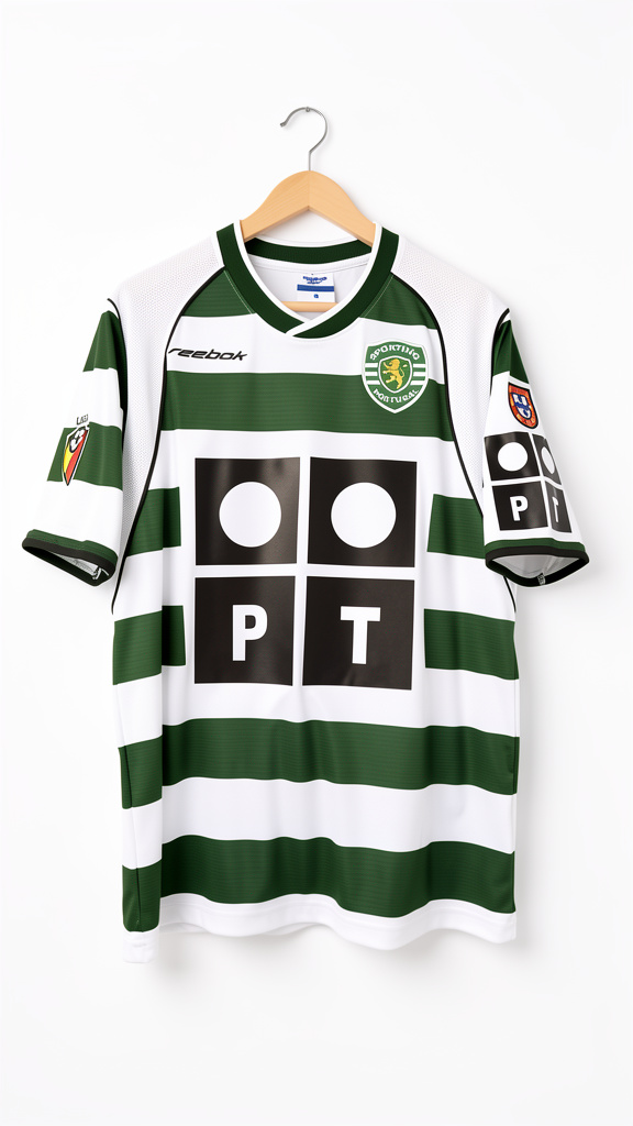 Camiseta Retro Sporting de Lisboa - Temp 01/02