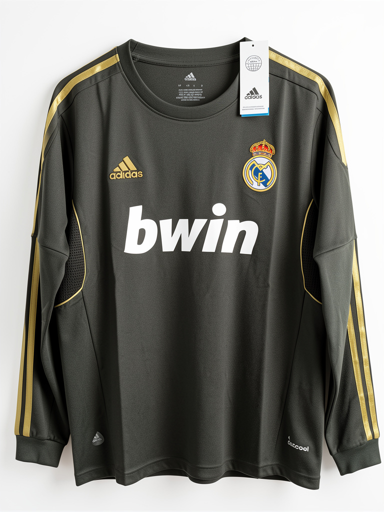 Camiseta Retro Rea Madrid alterna manga larga - Temp 11/12