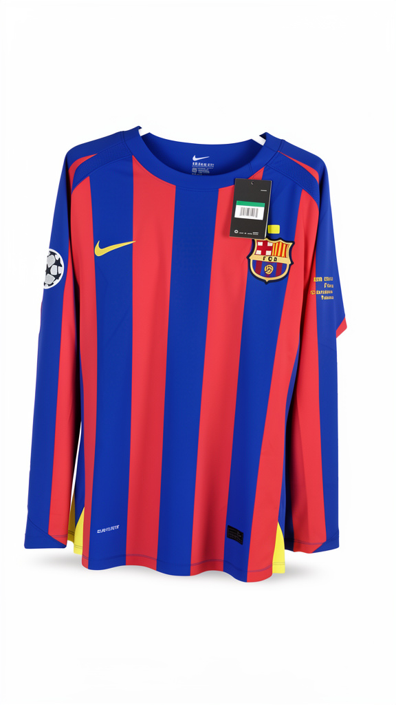 Camiseta Retro Barcelona manga larga - Temp 05/06