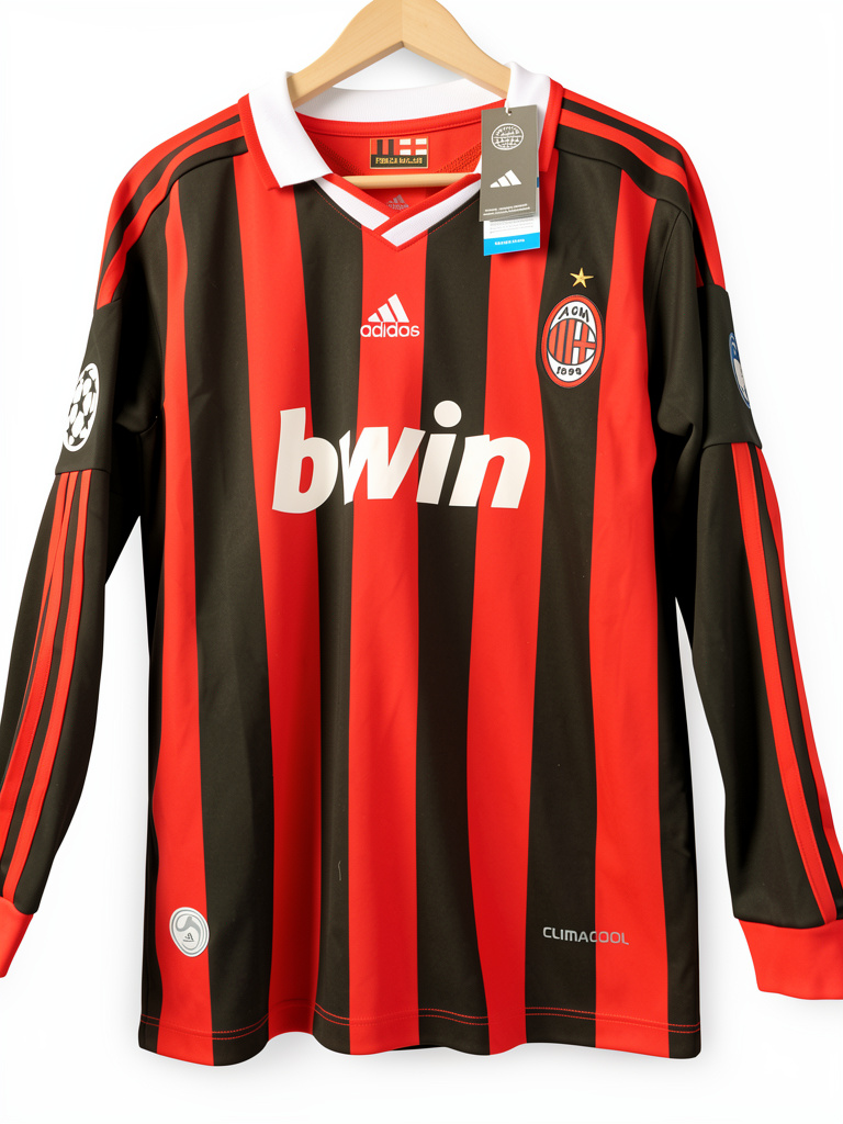 Camiseta Retro AC Milan manga larga - Temp 08/09