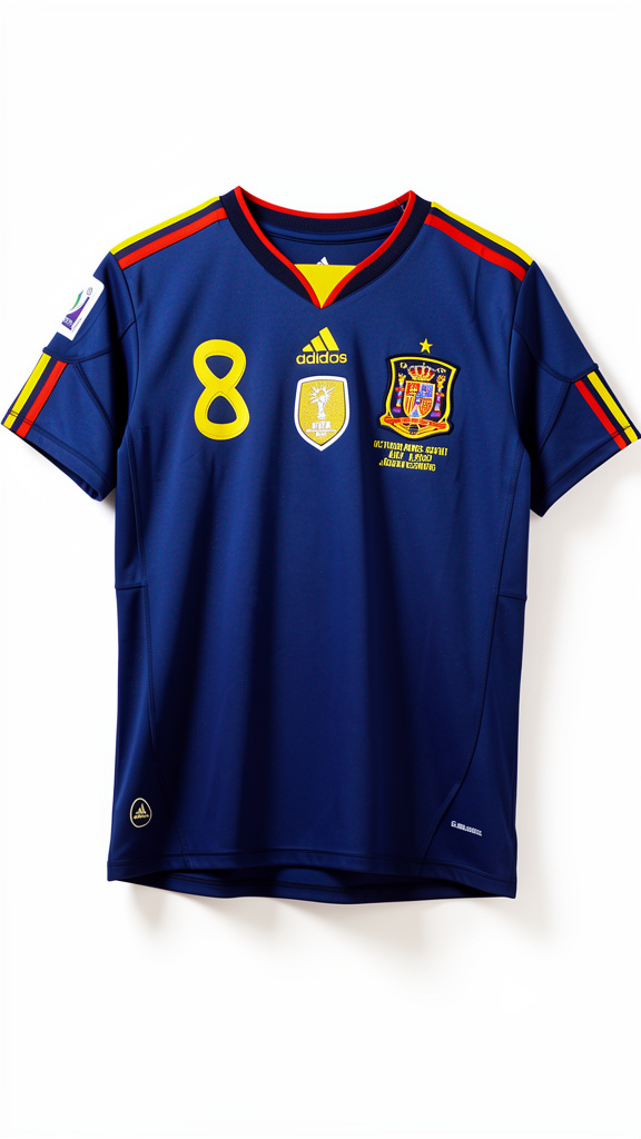 Camiseta Retro España (Xavi) - Final del Mundial 2010
