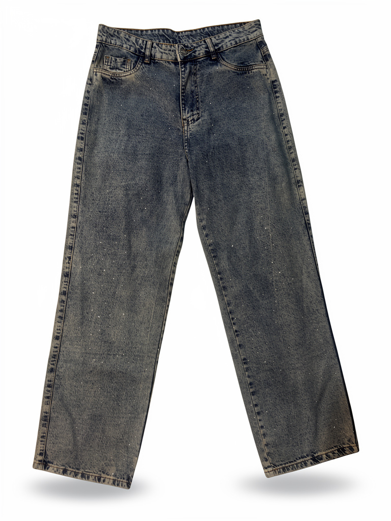 Pantalon de bolsillo a tras piedras