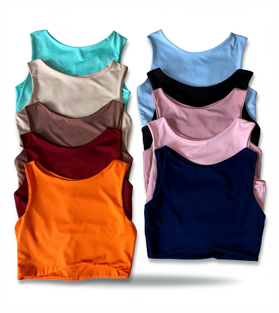 Camisa corta algodón licrado