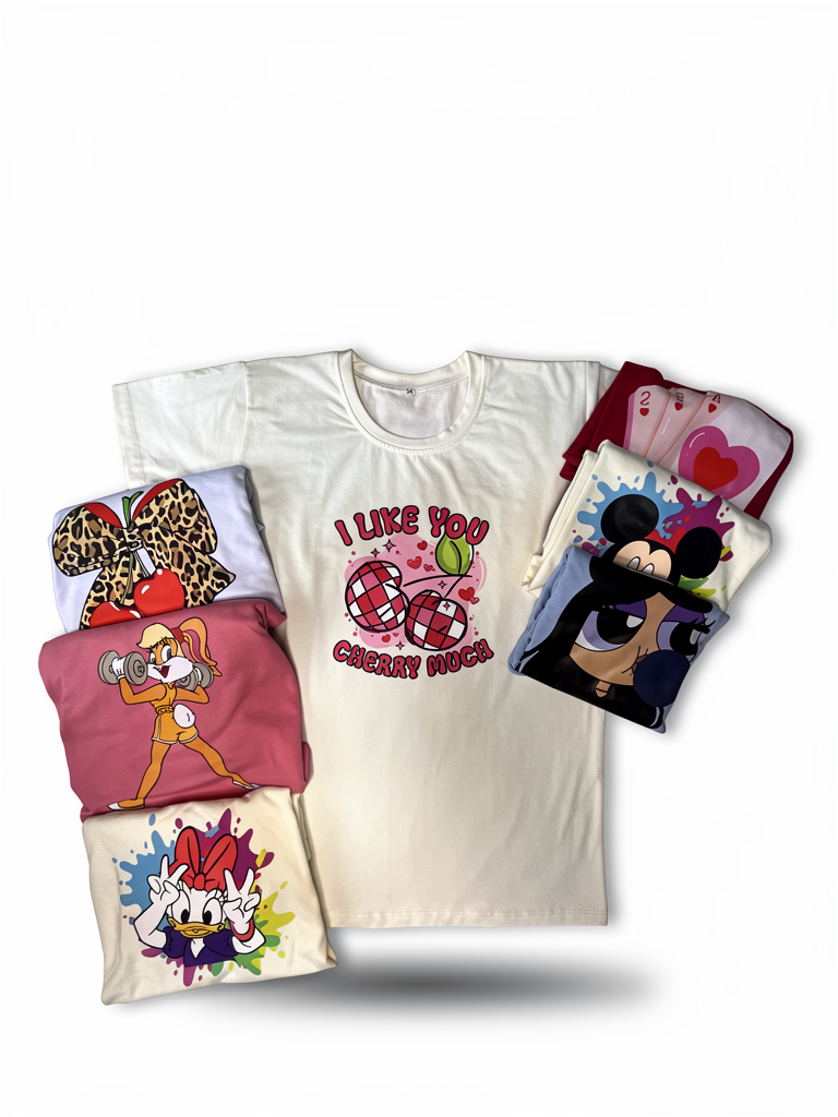 Camisas estampadas algodón