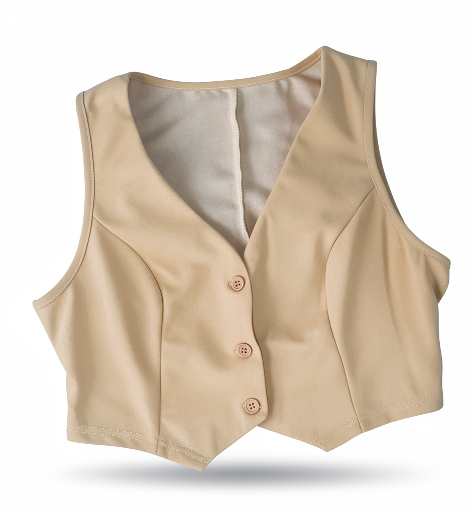 Chaleco beige