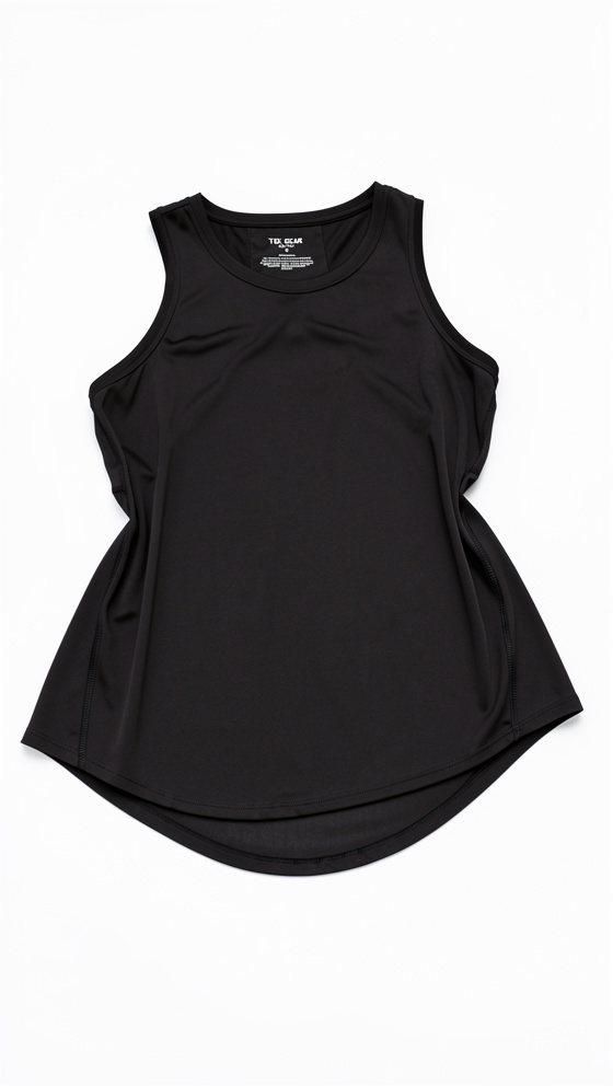 MUSCULOSA TEK GEAR NEGRA
