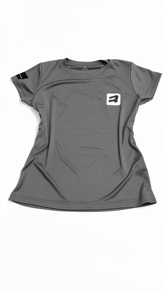 Remera royal Mujer negro/gris