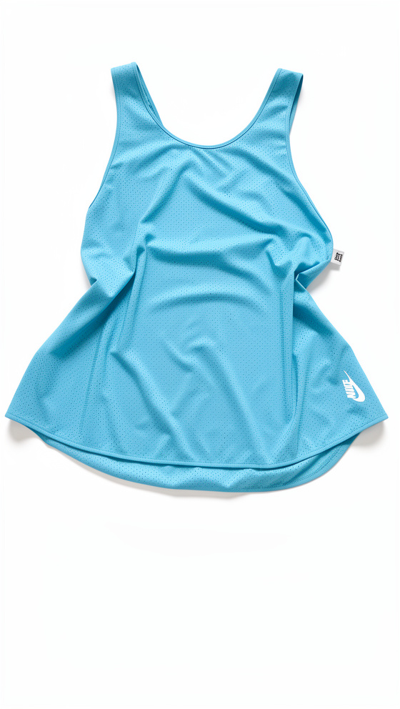 MUSCULOSA NIKE CELESTE