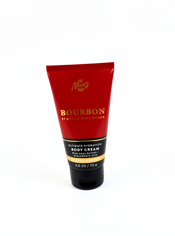 BATH AND BODY BOURBON MEN MINI BODY CREAM