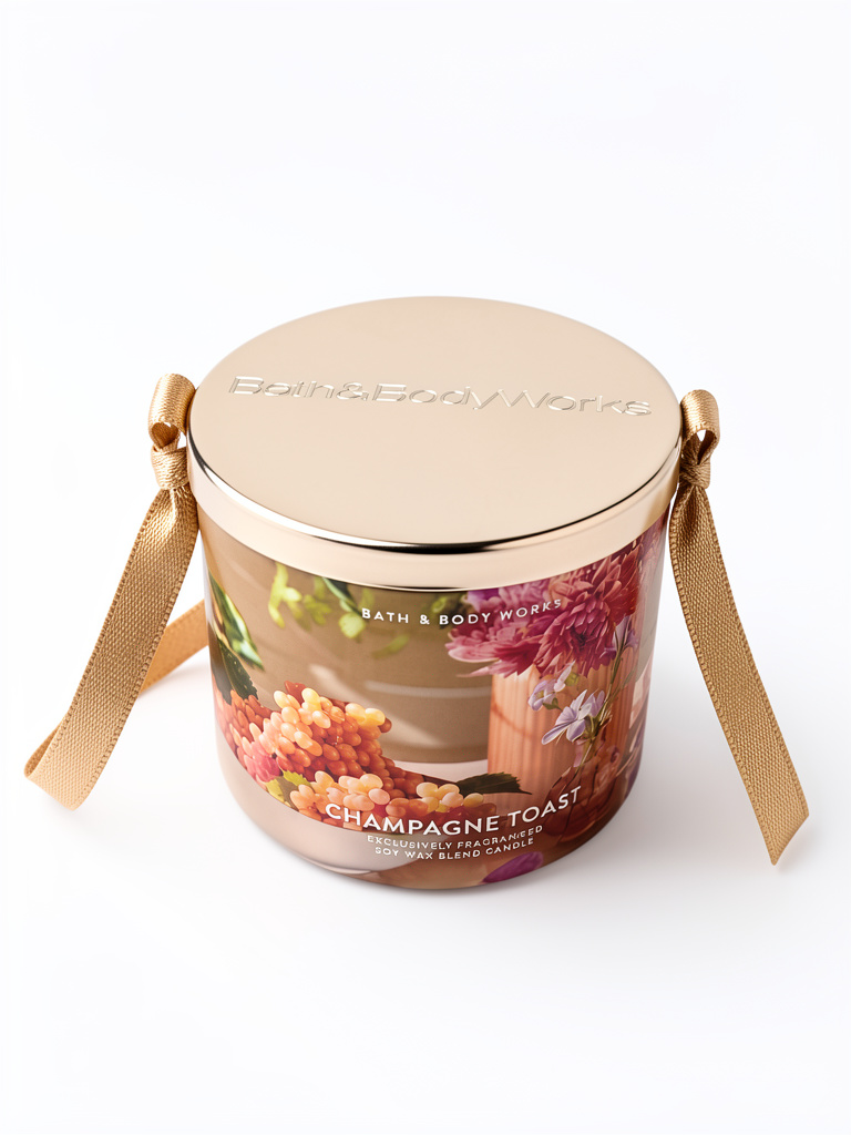 BATH AND BODY CHAMPAGNE TOAST CANDLE