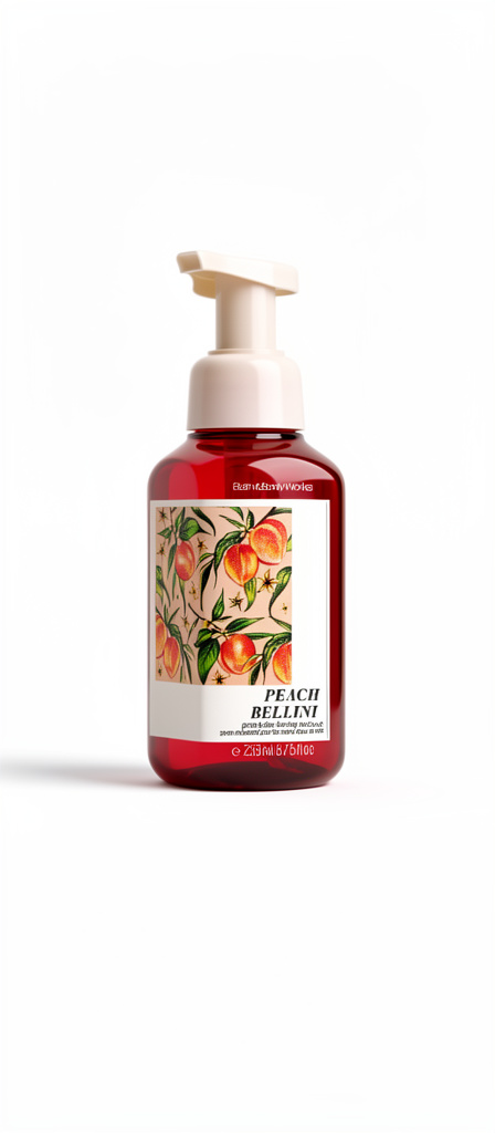 BATH AND BODY PEACH BELLINI HAND SOAP