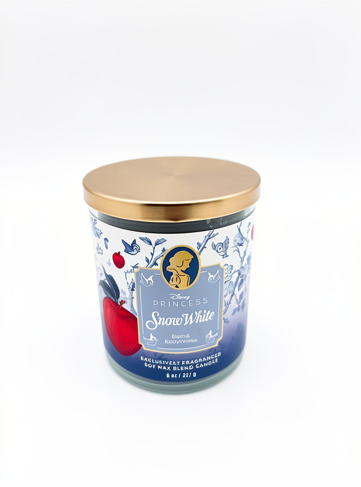 BATH AND BODY SNOW WHITE MINI CANDLE