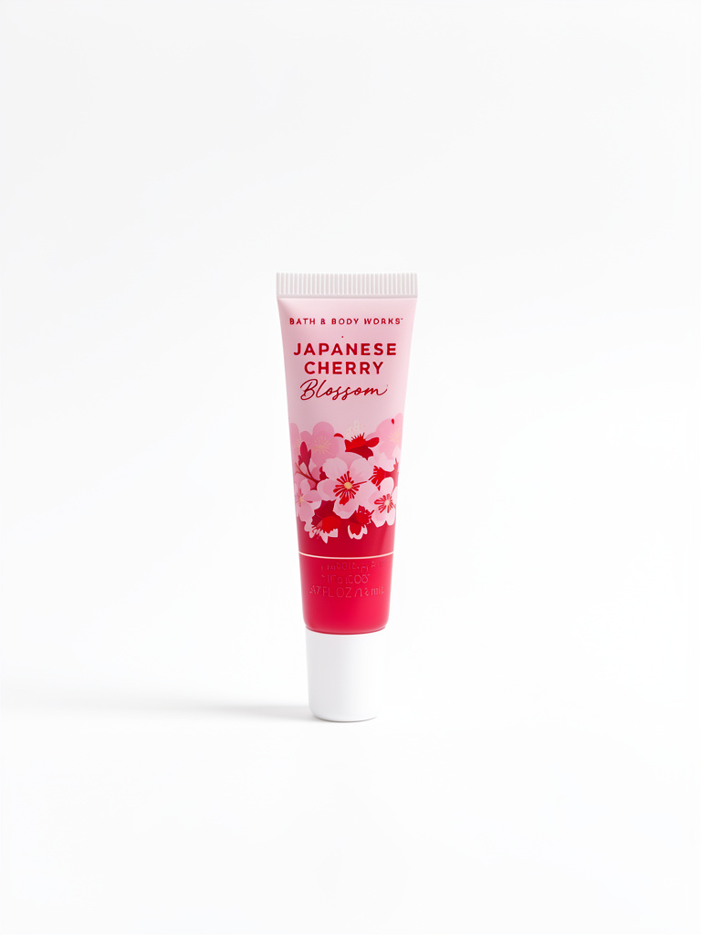 BATH AND BODY JAPANESE CHERRY BLOSSOM LIP GLOSS SMALL