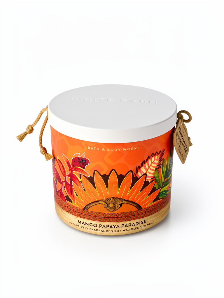 BATH AND BODY MANGO PAPAYA PARADISE VELAS