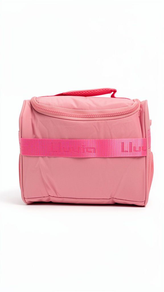 Lonchera juvenil Lluvia color rosa pastel