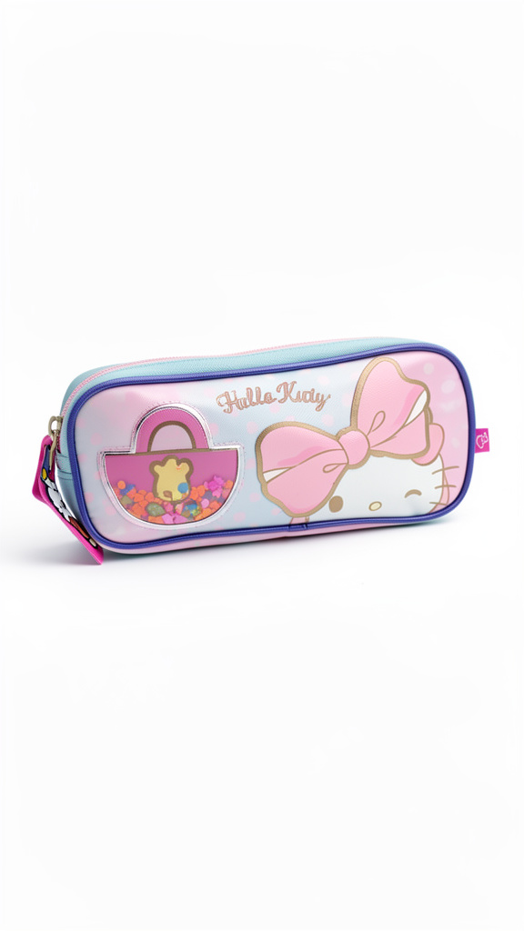 Lapicera Hello Kitty de dos cierres