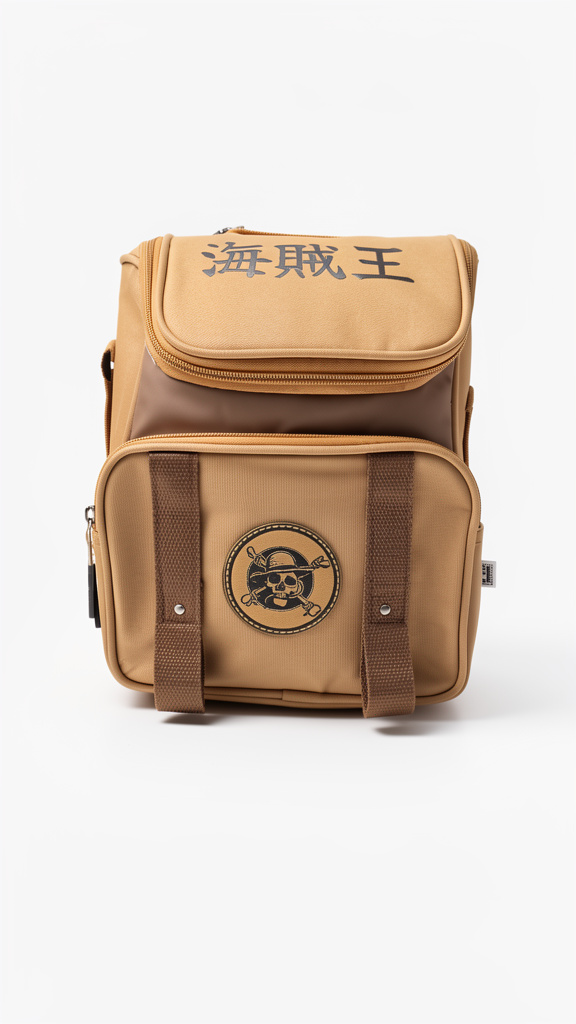 Lonchera One Piece cafe claro