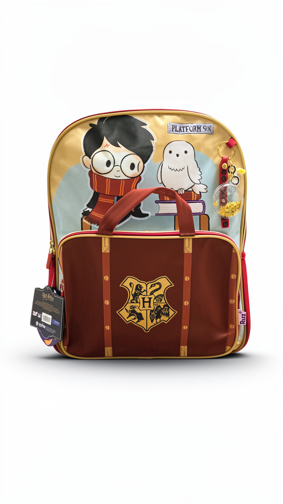 Mochila Infantil Primaria Harry Potter