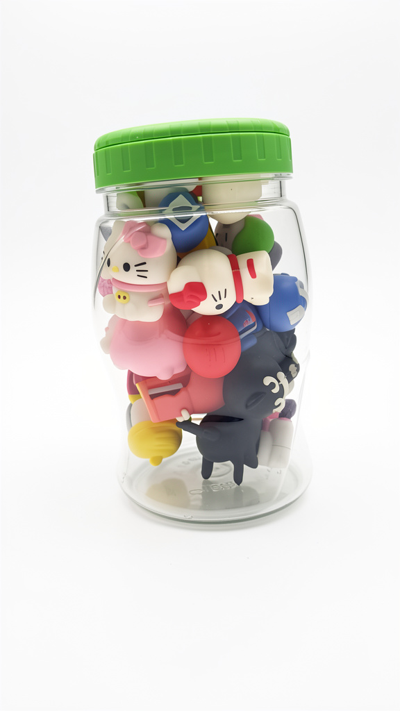 Sacapuntas de personajes de licencia en bote 24 pz (Men: $15 May: $12 Caj: $10)
