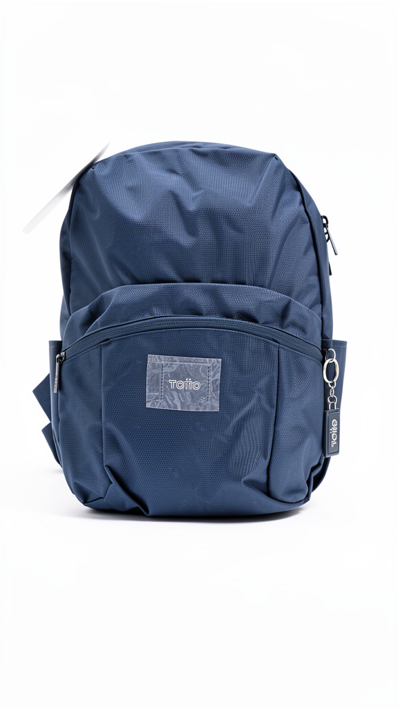 Mochila juvenil Totto azul fuerte.