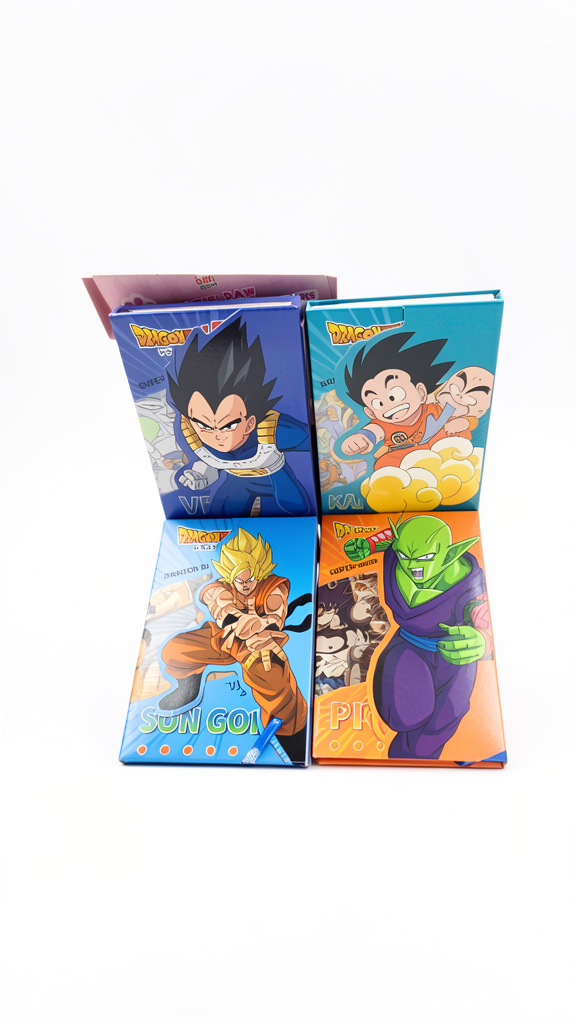 Libretas decoradas de Dragon Ball (Men: $80 May: $70 Doc: $60