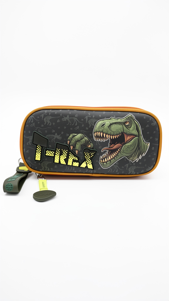 Lapicera de T-rex verde con luz