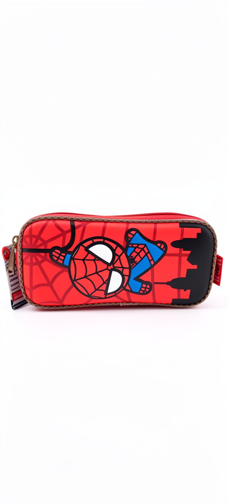 Lapicera Infantil de Spiderman rojo con azul
