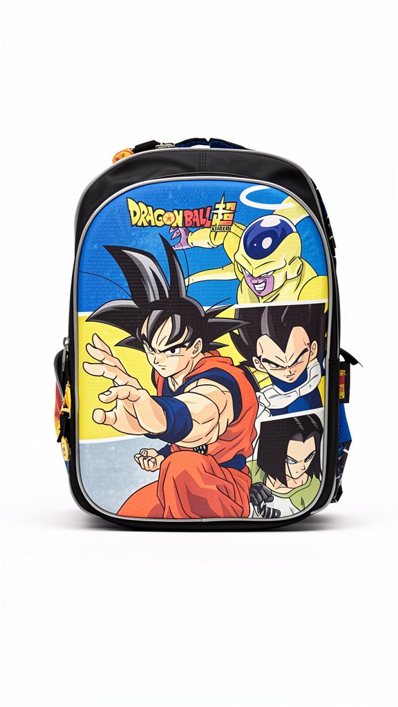 Mochila primaria DragonBall azul