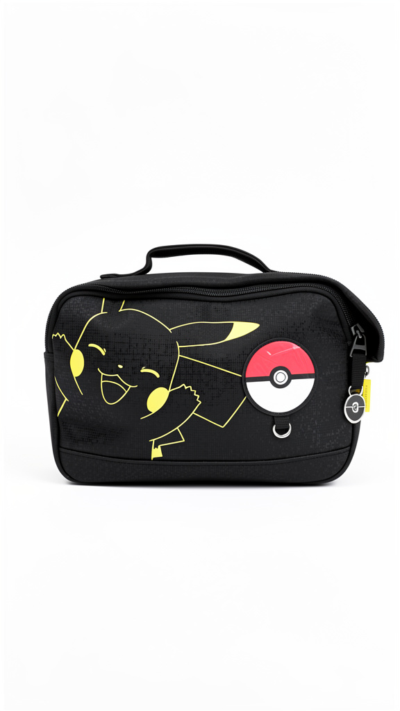Lapicera juvenil Pikachu Pokemon color negro