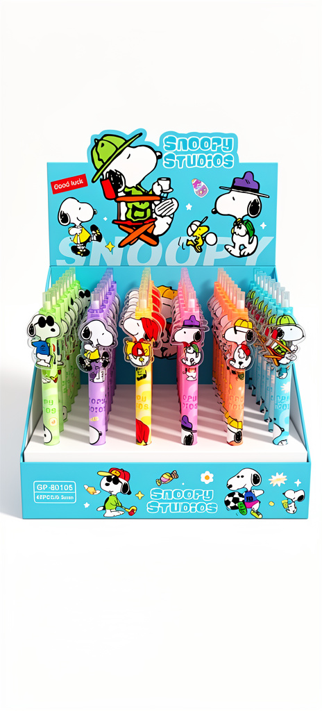 Plumas de snopy 48 pz (Men: $15 May: $10 Caj: $8)