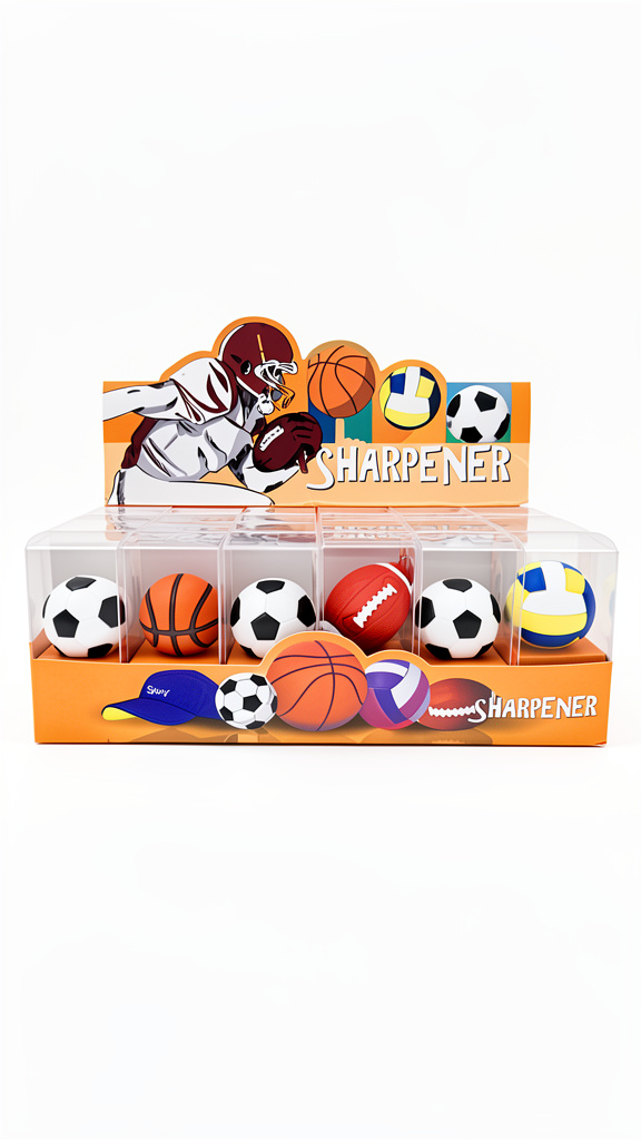 Sacapuntas de balones (Men: $20 May: $17 Caj: $15)