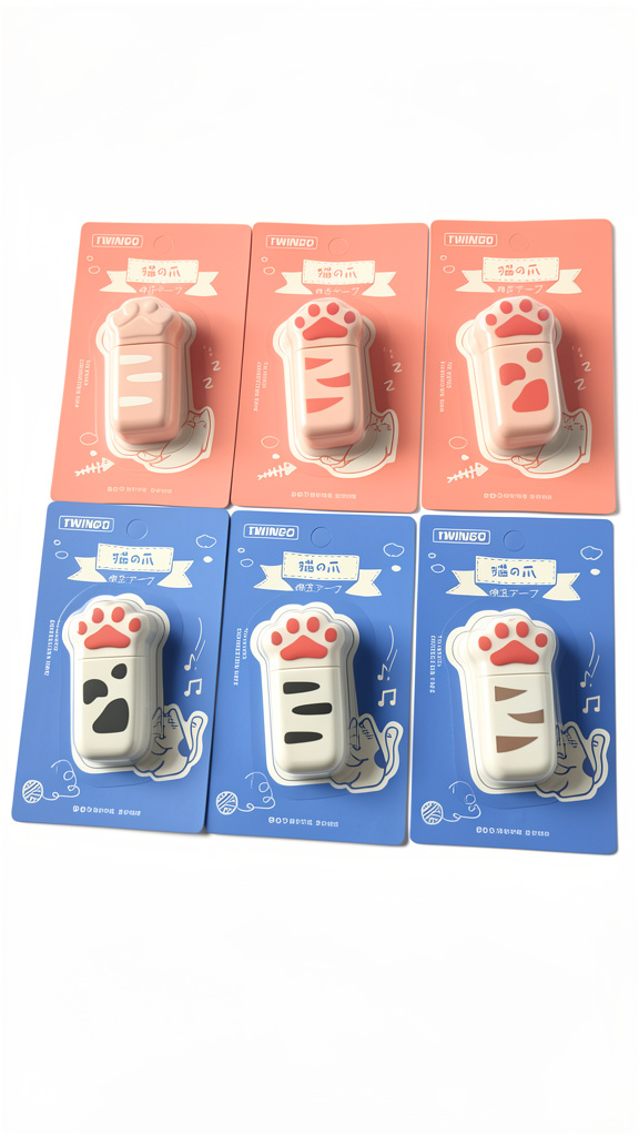 Correctores de huella de gato (Men: $20 May: $15 Caj: $13)