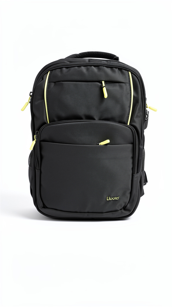 Mochila primaria Lluvia negra con amarillo