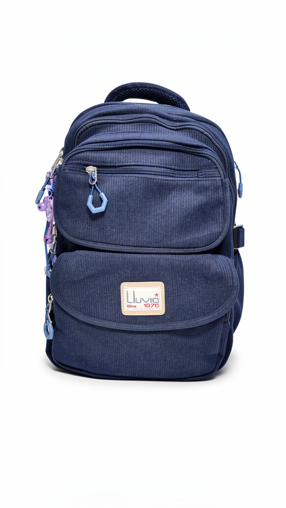 Mochila primaria azul rey