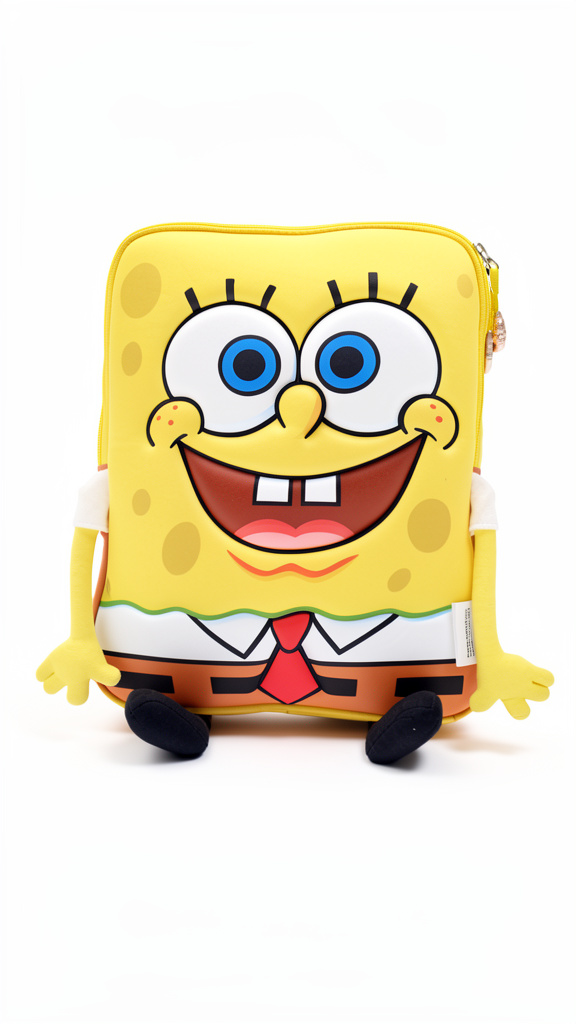 Mochila Primaria de Bob Esponja amarillo