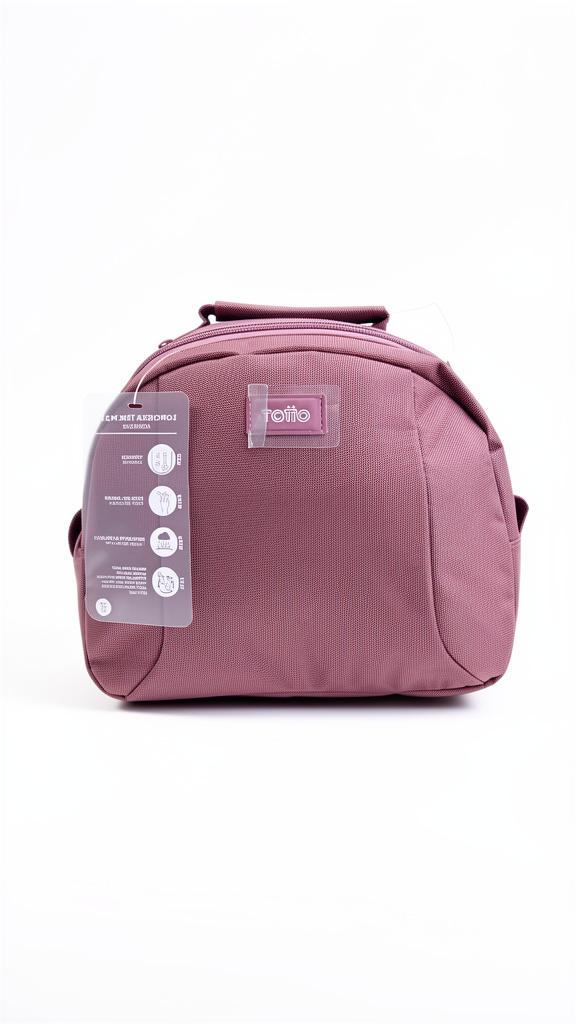 Lonchera Totto Color morado.