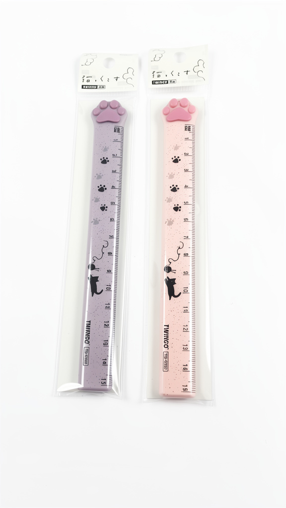 Regla de huella de gato 15 cm 36pz (Men: $15 May: $13 Caj: $10)