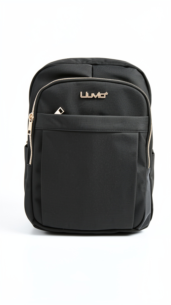 Mochila jvenil mini color negro