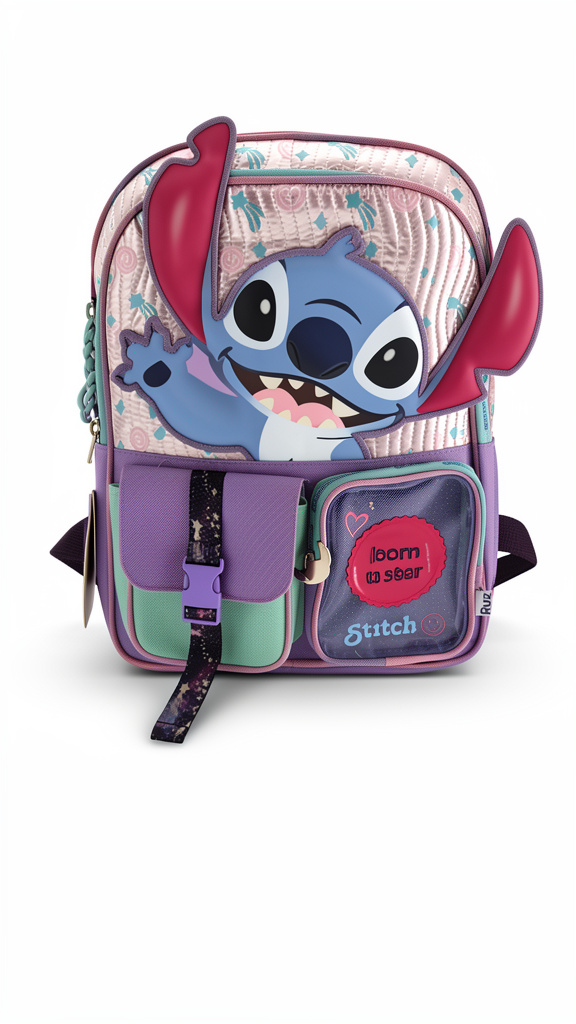 Mochila primaria de Stich Born a star
