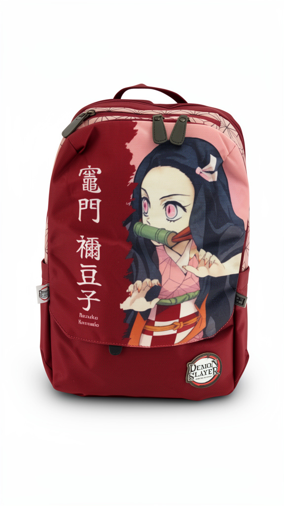 Mochila primaria de Demon Slayer Nazuko Kamado