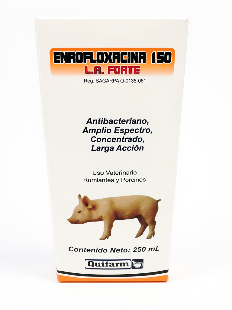Enrofloxacina 150 L.A. Forte 250 ml