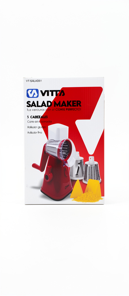 RALLADOR VITTA KJHSALADM01 ACERO INOXIDABLE