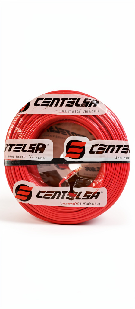 ROLLO CABLE   #12 ROJO CENTELSA