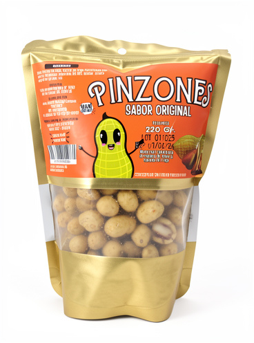 Cacahuates Pinzones Original 220 gr