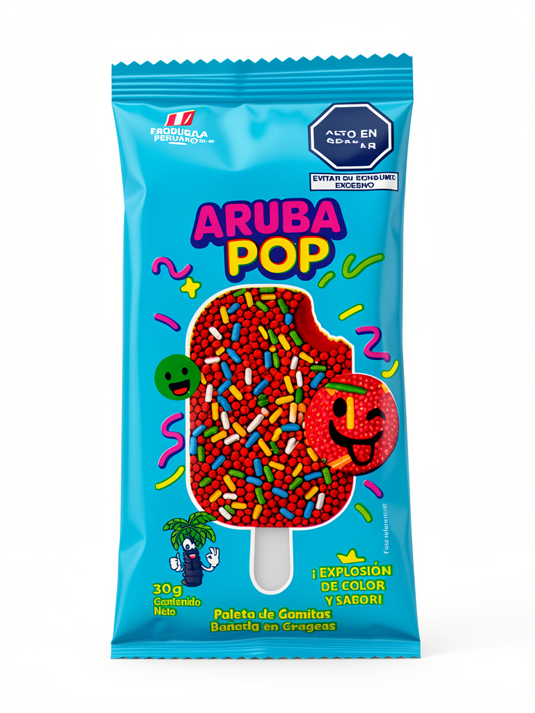 Aruba paleta tutti frutti 30 gr