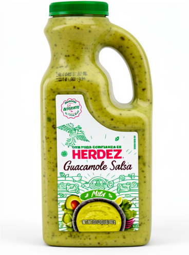 Salsa Guacamole Herdez 907 gr