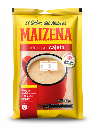 Atole Maizena cajeta