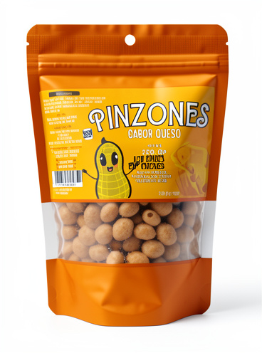 Cacahuates Pinzones Queso 220 gr